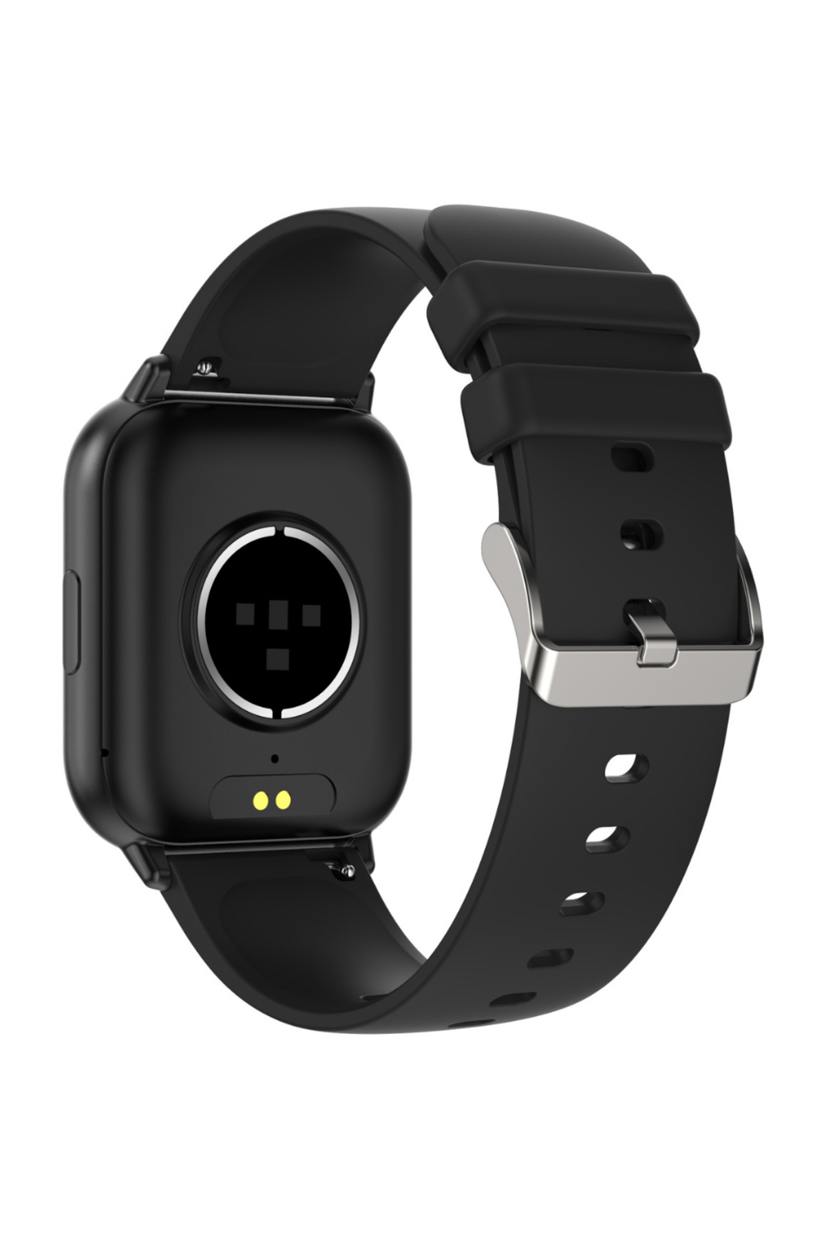 Fit8 Akıllı Saat Alüminyum Kasa Spor Silikon Kordon Siyah - Görsel 3